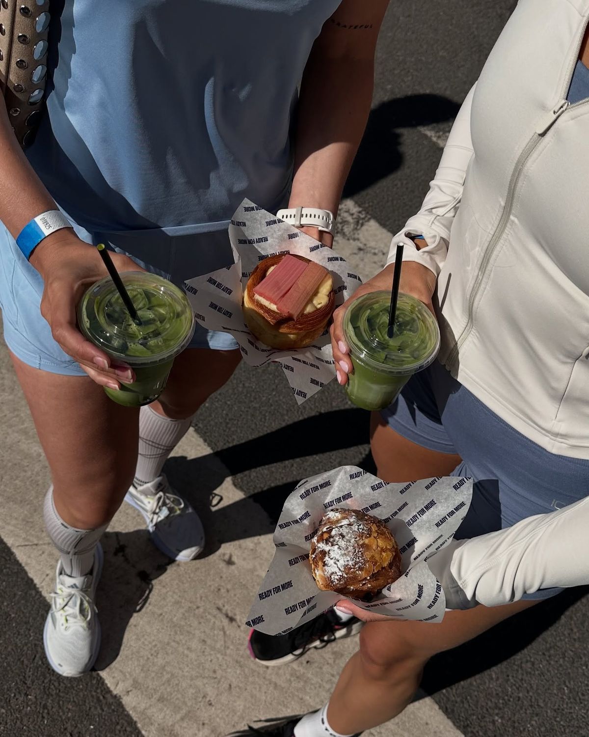 Post-workout matcha